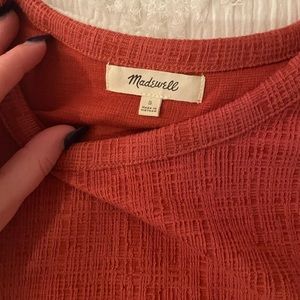 Cute Orange Madewell Sweatee